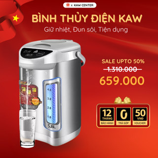 Bình Thủy Điện, Bình Giữ Nhiệt KAW Dung Tích 5.8L Đun Siêu Tốc, Giữ Nhiệt, An Toàn Sử Dụng Trong Gia Đình
