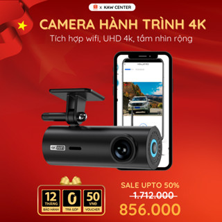 Camera Hành Trình KAW 4K WiFi Không Màn Hình 2160P HD Góc Rộng Siêu Nét Hỗ Trợ Quay Đêm