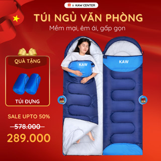 Túi ngủ văn phòng Kaw - Trọng Lượng 1.3kg, Dày Dặn, Gấp Gọn, Phù Hợp Văn Phòng, Du Lịch