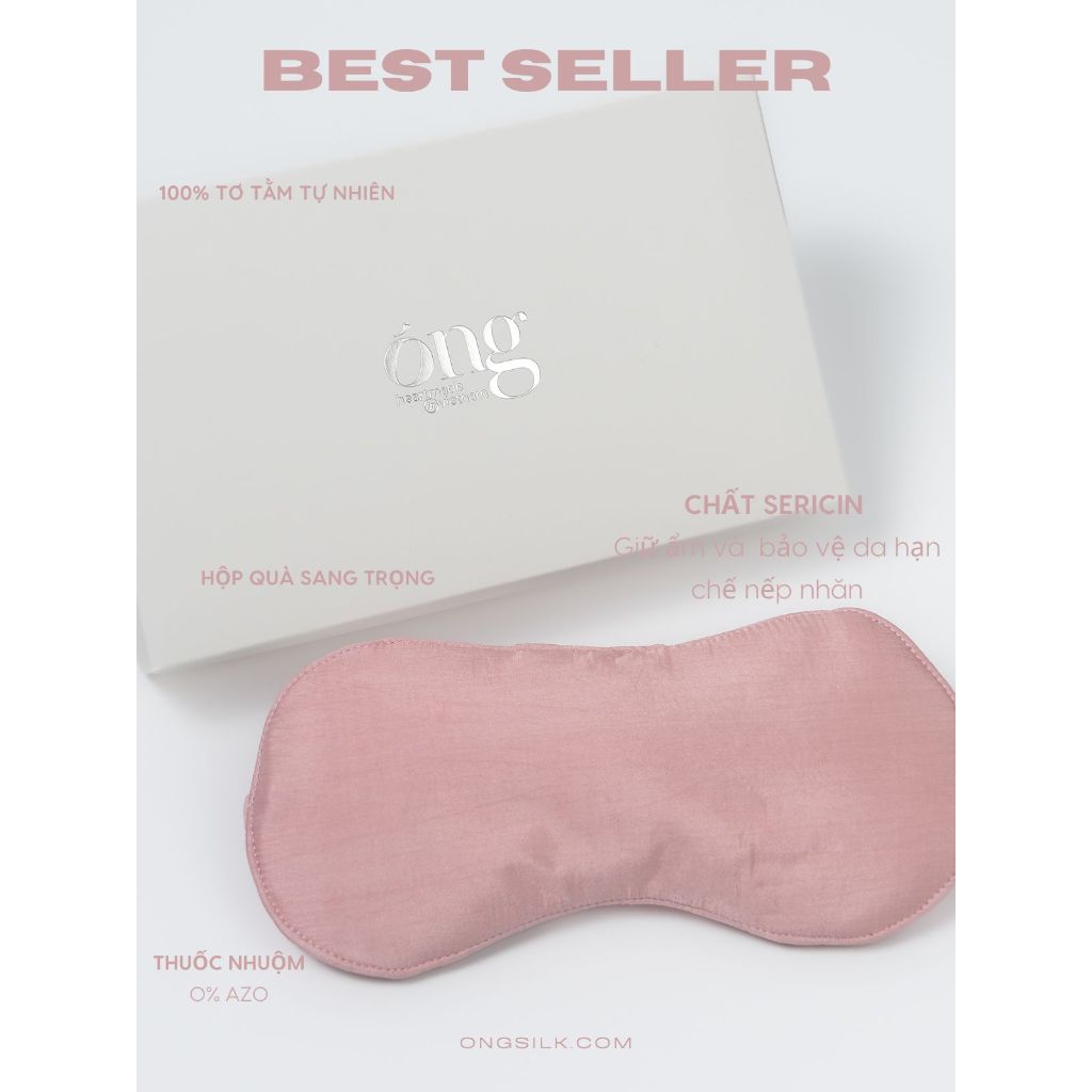 Bịt mắt ngủ tơ tằm - Óng Silk