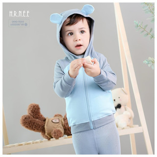 Áo khoác Hrnee mềm ấm cho bé (6-9M đến 3-4Y)