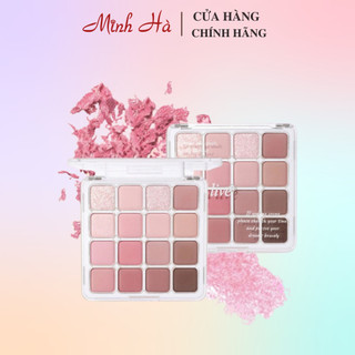 Bảng phấn mắt 16 ô HOLD LIVE Sunset Magic Eyeshadow 19.2g lấp lánh ánh nhũ lì