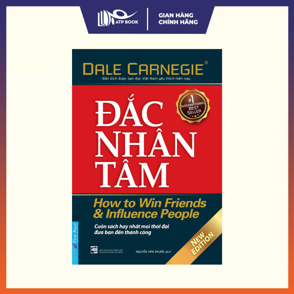 Sách - Đắc Nhân Tâm (Bìa Mềm) - Dale Carnegie (Tái Bản)