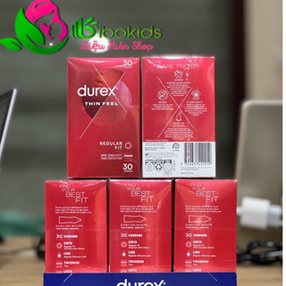 Bao Cao Su Durex Ultra Thin Feel Fetherlite (H30 chiếc)