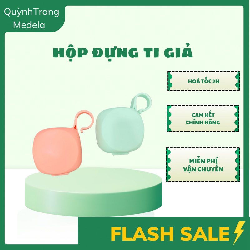 Hộp đựng ti giả/ núm ti cho bé