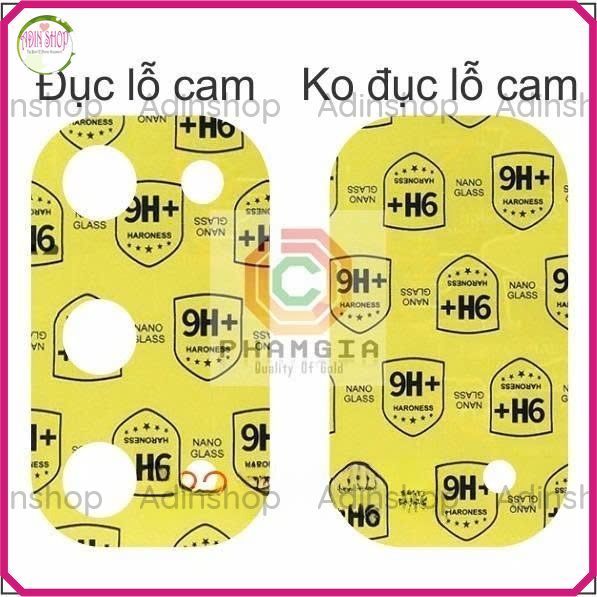 [Mua 1 tặng 1] Cường lực camera Realme X7 pro nano