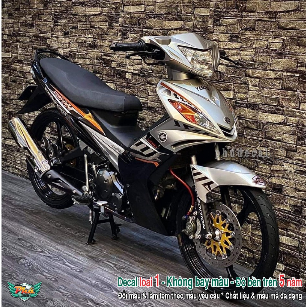 Tem rời Ex 2006-2010 Crypton bạc đen (F)