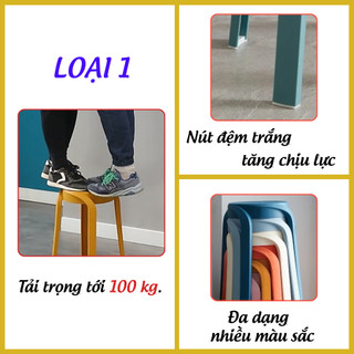 Combo 04 Ghế đôn nhựa DPGSK2