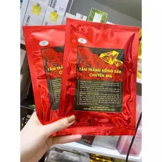 Tắm trắng thải độc da Hồng Sâm White