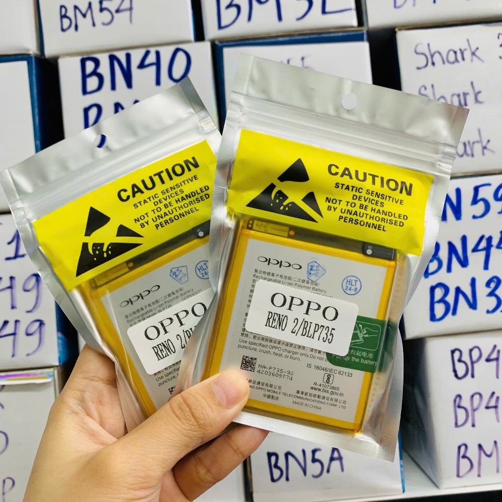 PIN OPPO RENO 2 (BLP735) bảo hành 6 tháng bao test