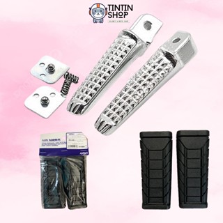  Gác Chân Xe Máy Trước Sau Nhôm Đặc Kiểu Raider Gắn Cho Dòng Xe Honda Yamaha  1 Cặp  