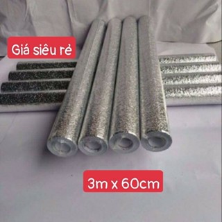 ❤GIÁ XƯỞNG❤️ CUỘN GIẤY BẠC DÁN BẾP 2mx60cm