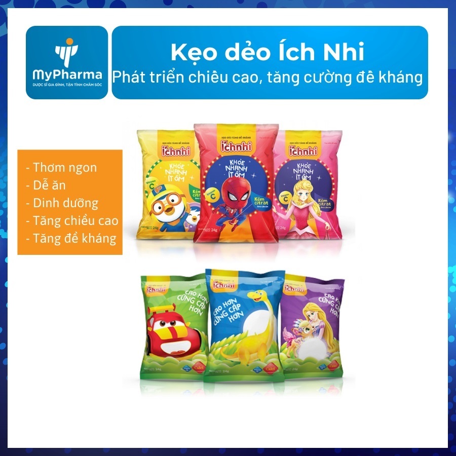 Kẹo dẻo Ích Nhi - 2 gói