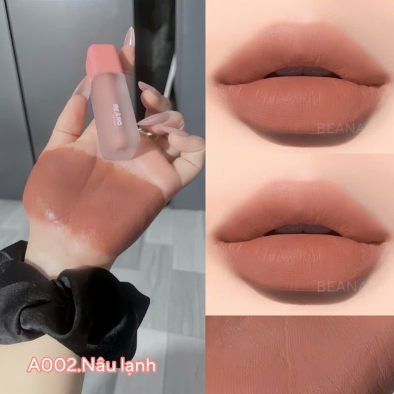 Son nâu tây son tone tây, son tone nude son nâu lạnh, son beana chính hãng màu son nude tây