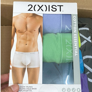 [Auth. Size M - Bill Mỹ] - Quần Lót Nam 2XIST- 2(X)IST - Essential Cotton No-Show Trunks