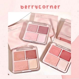 JUDYDOLL - Bảng phấn má hồng Judydoll Blush & Highlight Palette