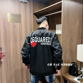 Áo Khoác Gió Nam DSQ2 AG 507 Hai Lớp Chống Nắng, Chống Nước Bo Gân Thời Trang Nam