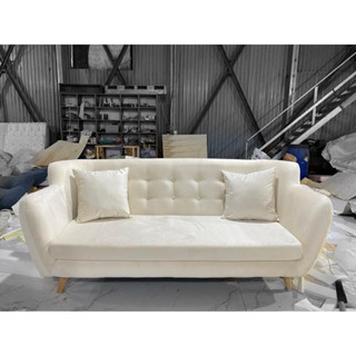 Ghế sofa thuyền chất liệu nỉ hoặc nỉ nhung màu sắc theo yêu cầu bảo hành 1 năm