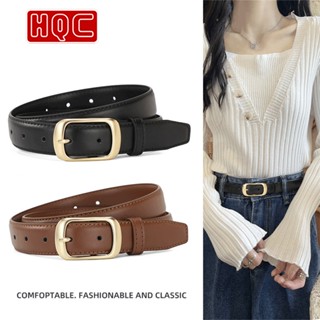 Thắt lưng nữ dây nịt nữ phong cách hàn quốc bản to khóa chữ nhật HQC-104