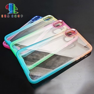Ốp lưng iPhone X - XS - XS Max -Thiết kế cạnh dày bảo vệ camera -Chống sốc cao cấp - Lưng trong suốt, Không vàng ố