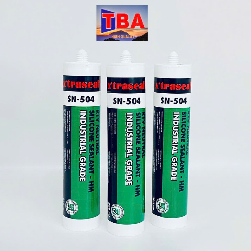 [1 chai]Keo silicone trung tính X'traseal RTV SN-504 dán đa năng không rạn nứt. Nhập khẩu Malaysia