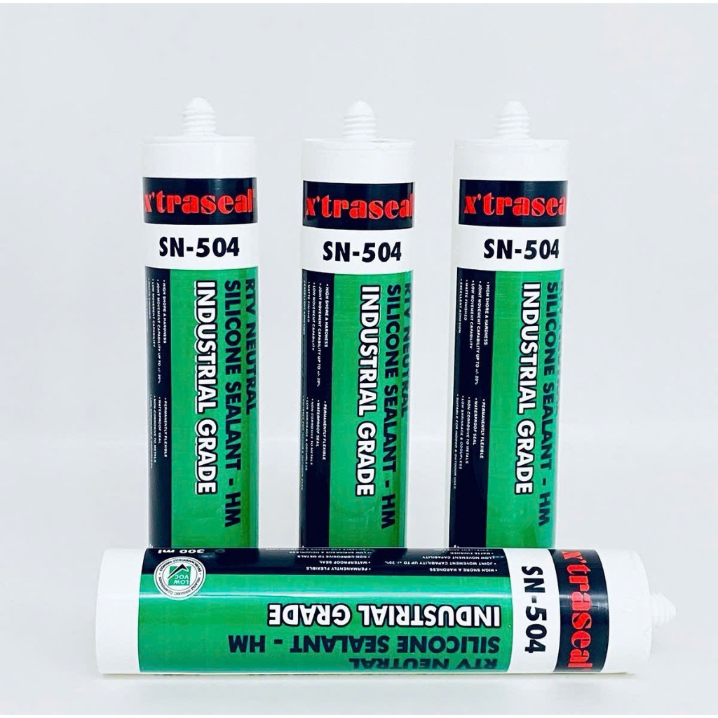 [1 chai]Keo silicone trung tính X'traseal RTV SN-504 dán đa năng không rạn nứt. Nhập khẩu Malaysia