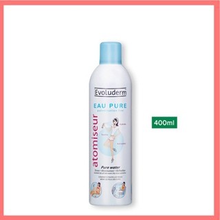 Xịt khoáng Evoluderm Atomiseur Eau Pure 400ml (Nhập khẩu chính hãng)