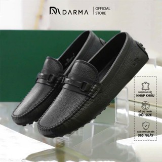 Giày Tây Lười Nam Moca Công Sở Trẻ Trung Đế Âm Da Bò Thật Cao Cấp DARMA Giày Dự Tiệc Sang Trọng Đẳng Cấp Hiện Đại
