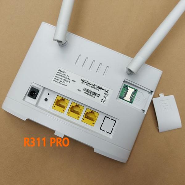 Bộ Phát Wifi 4G Model R311 Pro Cắm Điện 03 Cổng Lan cũ còn rất mới