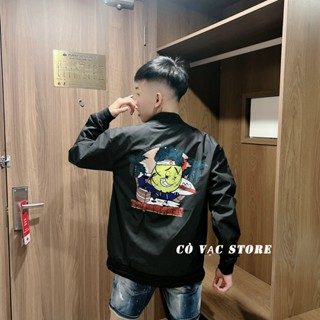 Áo Khoác Gió Nam DSQ2 AG 532 In Hình Quả Dứa Vàng Mặt Trước Mặt Sau Thời Trang Nam Siêu Cấp