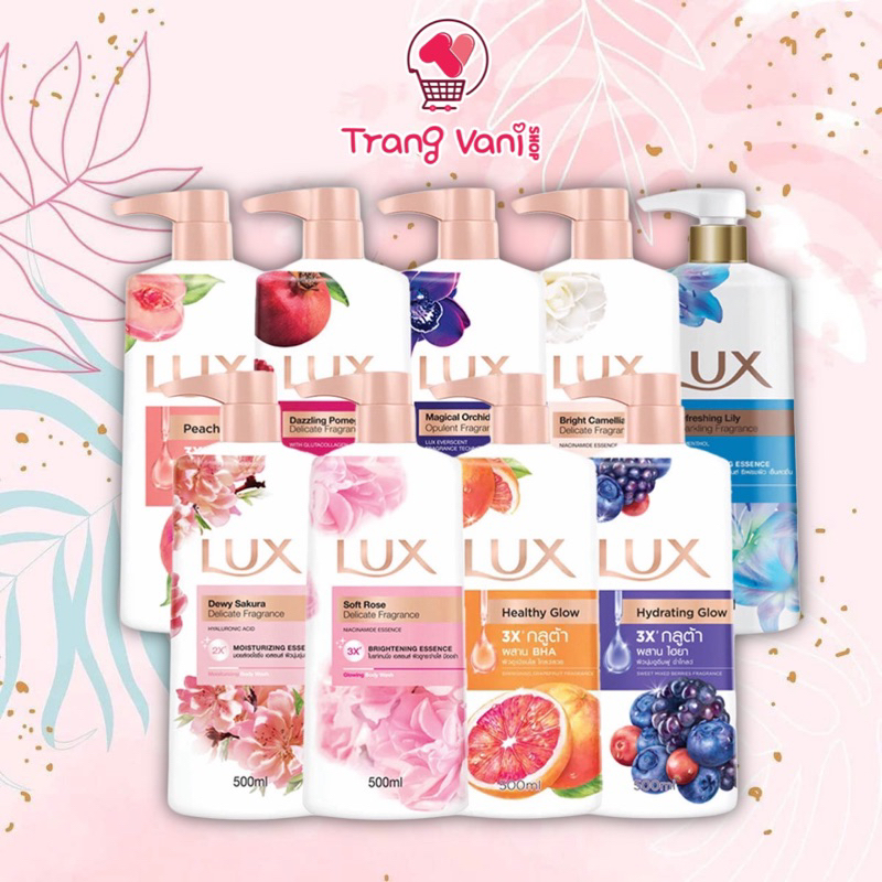 [NỘI ĐỊA THÁI] Sữa Tắm LUX Thái Lan 450ml