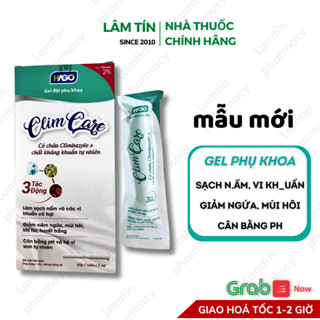  ✅ Chính Hãng  Gel Đặt ClimCare HAGO Làm Sạch Tạo độ PH Phòng Nấm Ngứa Cho Cô Bé Hộp 7 Tube 5ml 