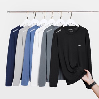 Áo thun nam dài tay Thu Đông giữ nhiệt Co Giãn 4 chiều ,Form Regular Fit