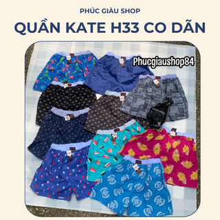 [HÀNG LOẠI 1] Combo 5 Quần Đùi Nam Vải Kate Co Dãn, Rộng Rãi, Thoáng Mát, Thoải Mái