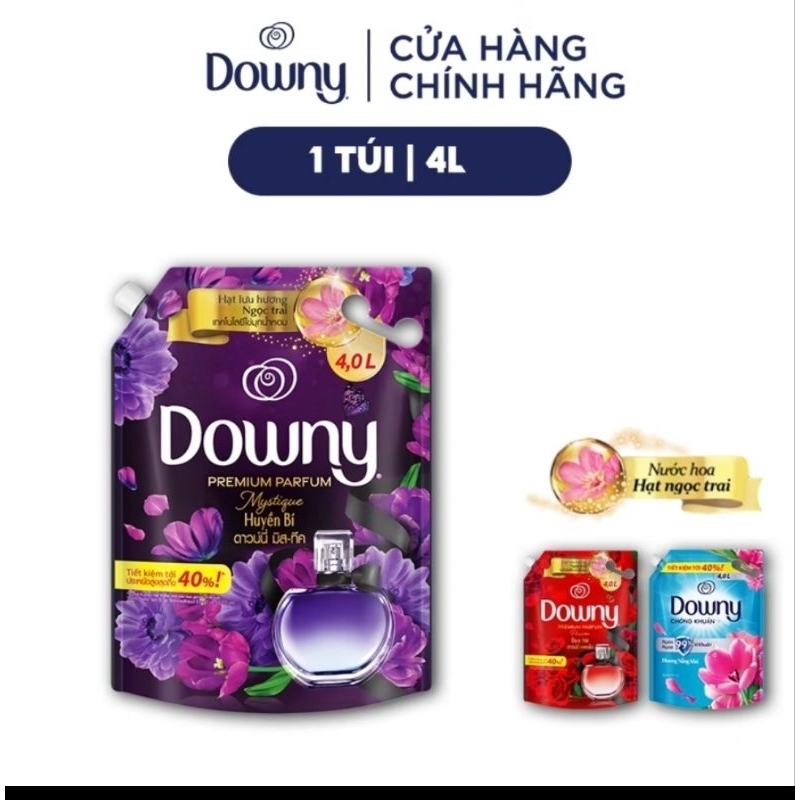 Nước Xả Vải Downy Hương Nước Hoa Huyền Bí Túi 4l
