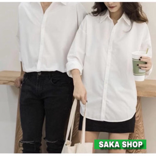 Áo sơ mi trắng nữ dài tay kate Hàn không nhăn mịn mát