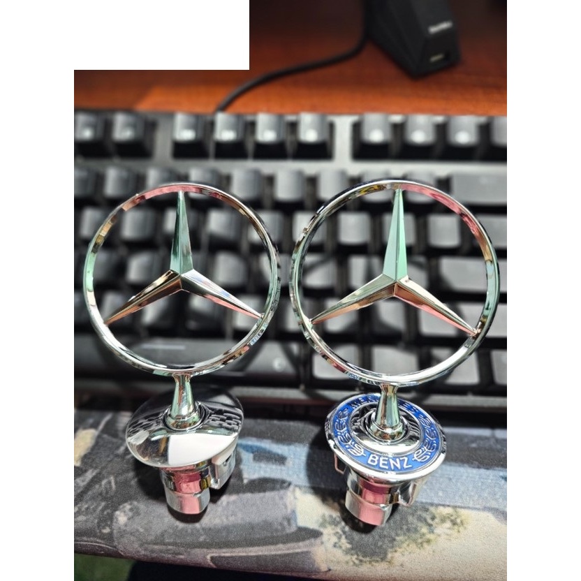 Logo Mercedes Gắn Trang Trí Nắp Capo Cao Cấp
