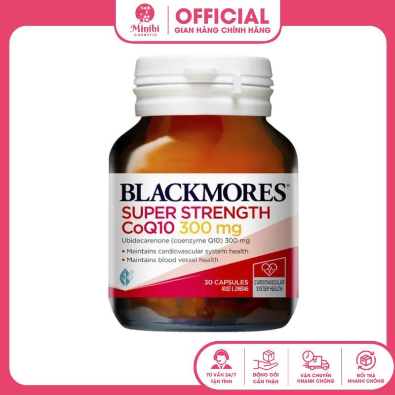 Viên uống bổ tim Q10 BLACKMORES hàm lượng 300mg 30 viên