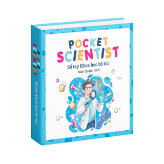 Sách Sổ tay khoa học bỏ túi Pocket Scientist sách khoa học cho bé Bìa cứng 292 trang Á Châu Books