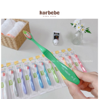 Bàn chải đánh răng The Twelve Hàn Quốc Bước 2 và Bước 3 cho bé từ 6 tháng đến 8 tuổi