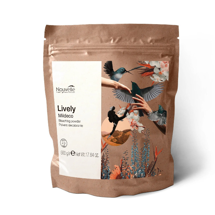 Bột tẩy Lively không Ammonia Free Bleaching Powder Nouvelle 500ml