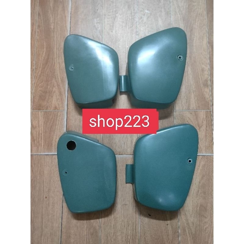 bộ cốp xe cub 78 màu xanh