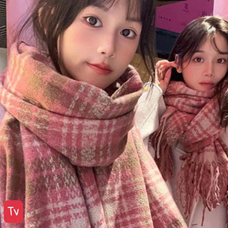 Khăn quàng cổ CARO, khăn len kẻ sọc chất dày dặn, ấm áp cho mùa đông thời trang dành cho nữ 🌸 tuyển sỉ🌸