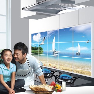 Decal dán tường - dán bếp Cánh buồm