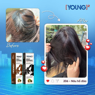 [Có Màu Mới] Nhuộm Phủ Bạc Young Lên Màu Tự Nhiên