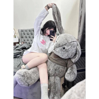 Gấu Bông Thỏ Bunny Thỏ Tai Dài Lông Thỏ Mềm Quà Tặng Cao Cấp