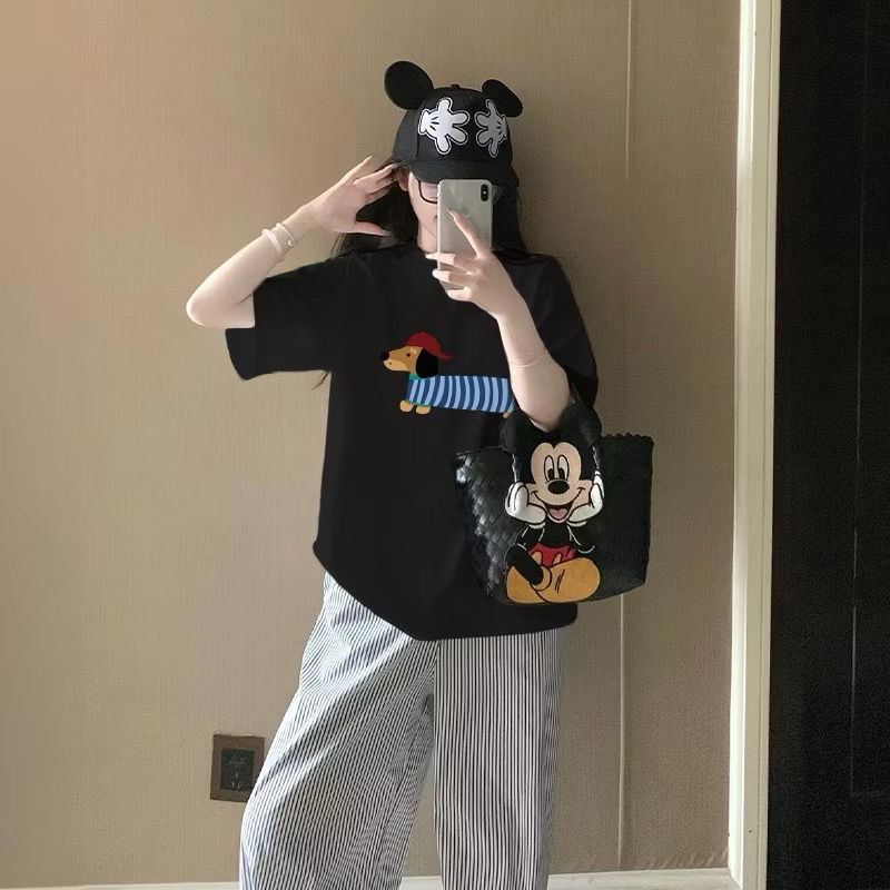 Túi xách nữ túi tote mikey mẫu mới đựng đồ bỉm sữa hoặc đồ du lịch