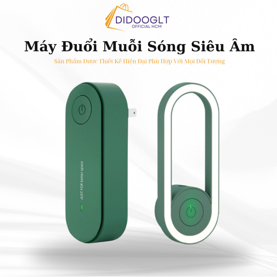 Máy Đuổi Muỗi - Côn Trùng - Thiết bị sử dụng Sóng Siêu Âm - An Toàn cho cả gia đình bạn. Quốc Khánh