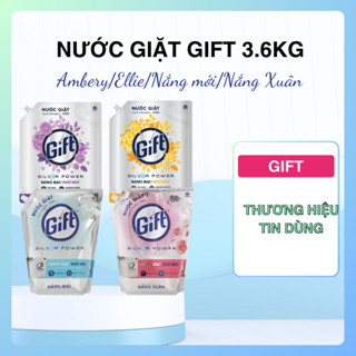 Nước giặt Gift túi 3.6kg đủ 4 hương (hàng chính hãng)