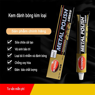 Autosol, Metal polish, Kem đánh bóng kim loại, kem đánh bóng inox, chống oxi hoá, bảo vệ bề mặt kim loại, đánh bóng